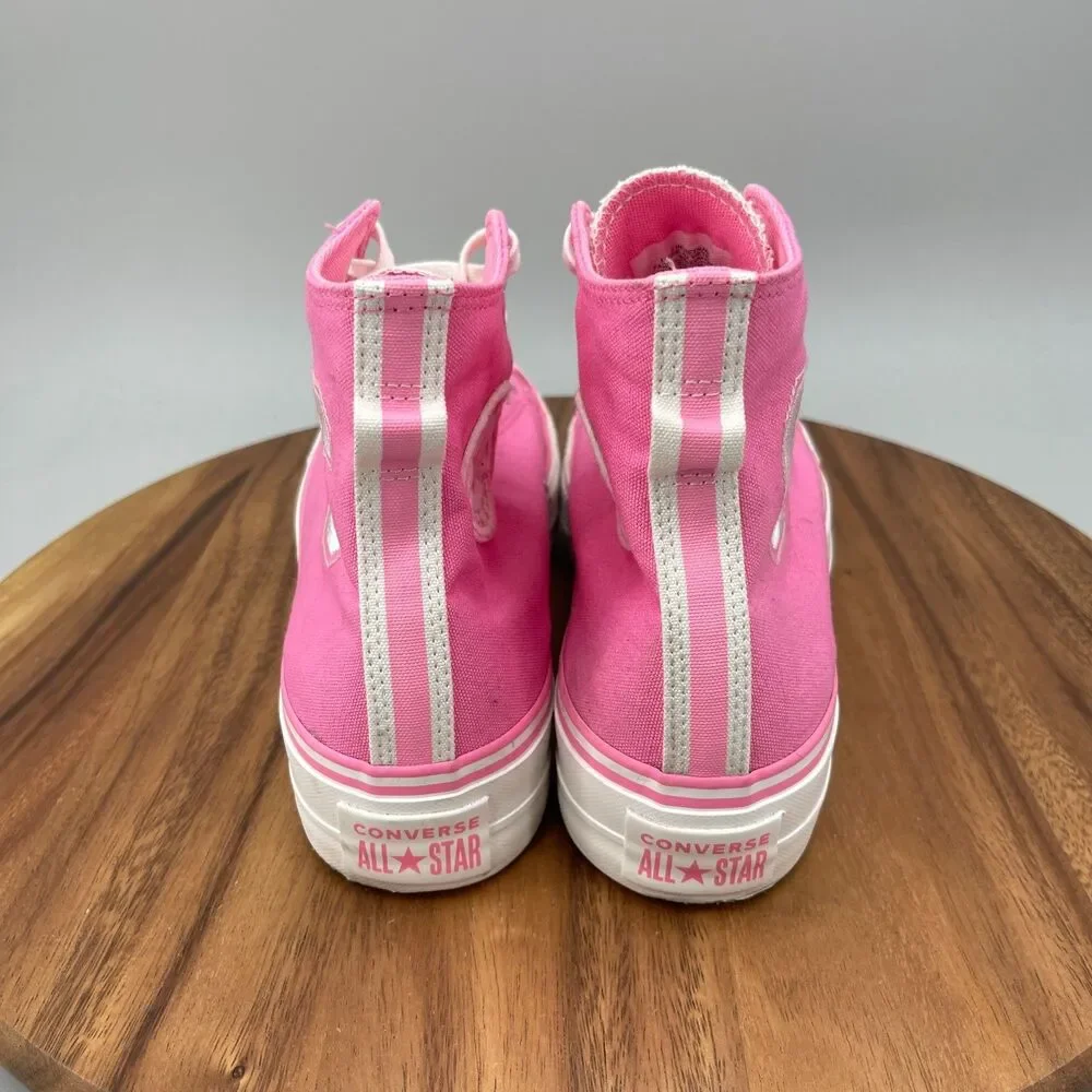 Converse Chuck Taylor All Star Lift Shoes Womens 11 Pink Platform Retro Varsity
